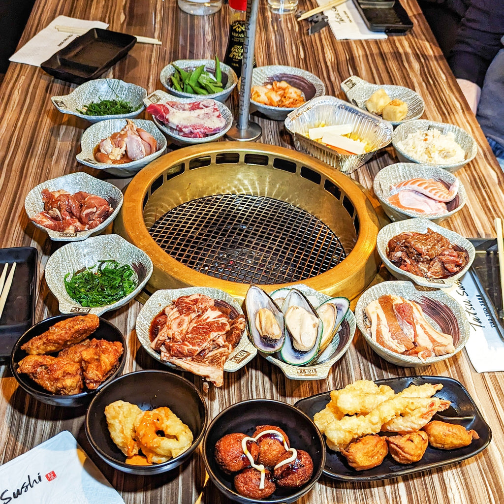 NEW AYCE Sushi and Korean BBQ Restaurant Downtown YEG!